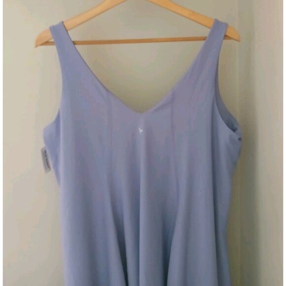 New Old Navy Sleeveless PowerSoft Performance Mini Dress Size 2X Purple Bra - Picture 7 of 9